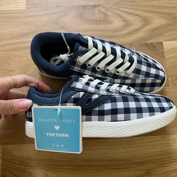 Tretorn Other - Draper James X Tretorn Little Nylite Navy Gingham
